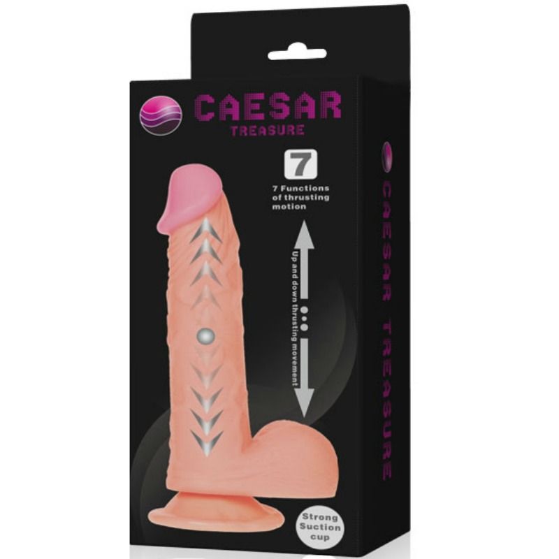 Caesar Treasure Realistic Dildo - Función Sube y Baja