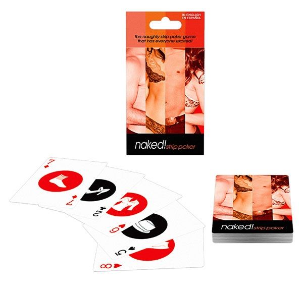 Kheper Games Naked! Strip Poker - Juego de Cartas ES/EN