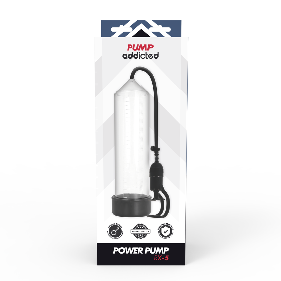 Pump Addicted RX5 Transparent - Bomba de Vacio