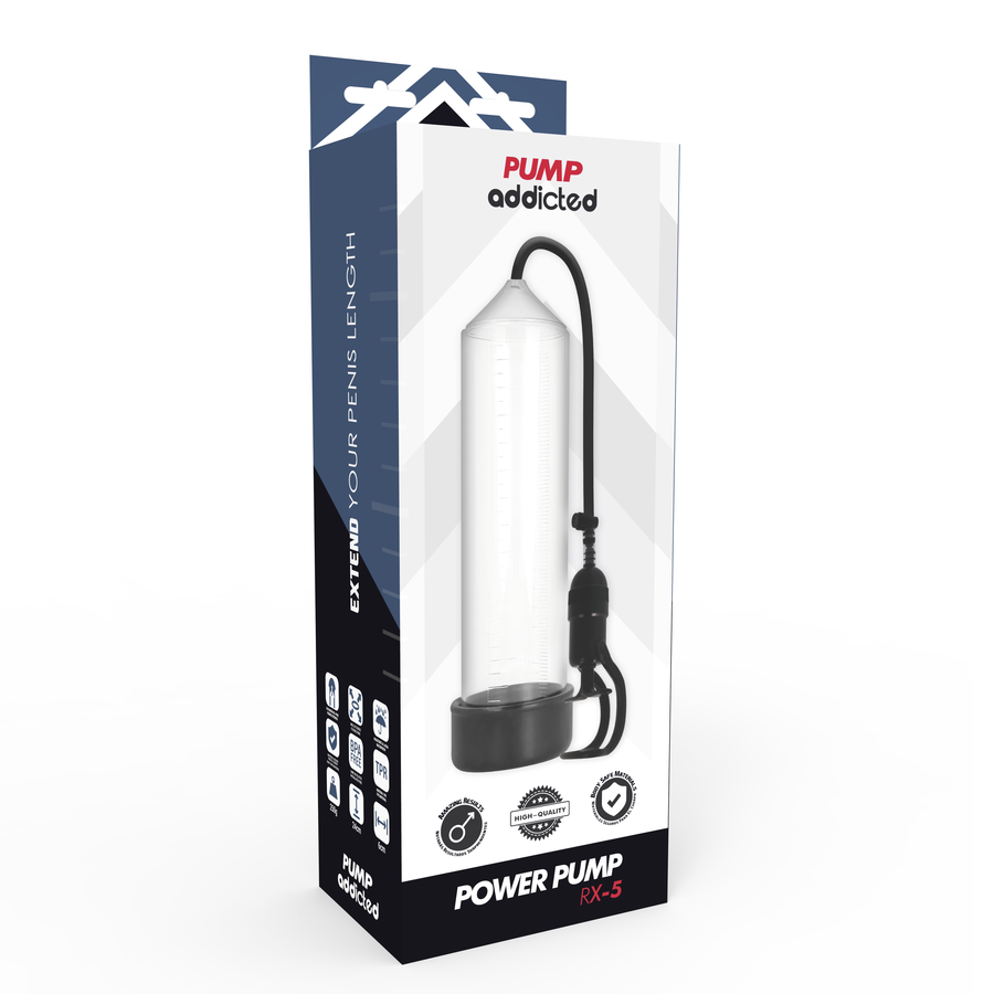 Pump Addicted RX5 Transparent - Bomba de Vacio