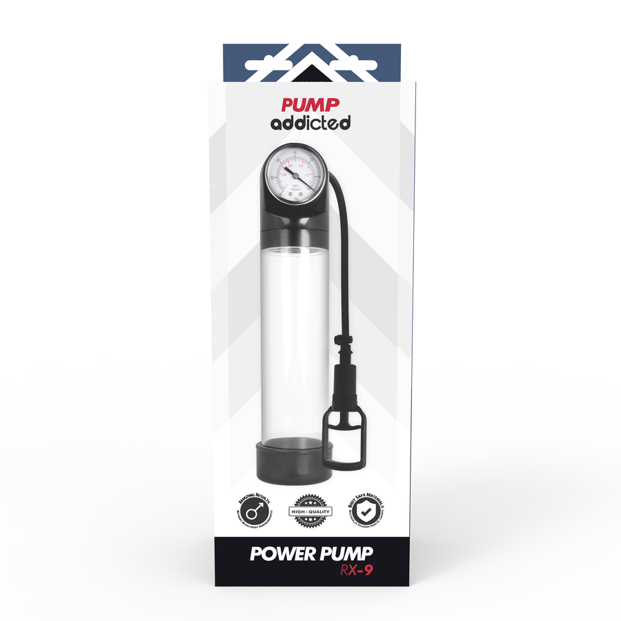 PUMP ADDICTED RX9 Transparent - Accesorio para Hombre
