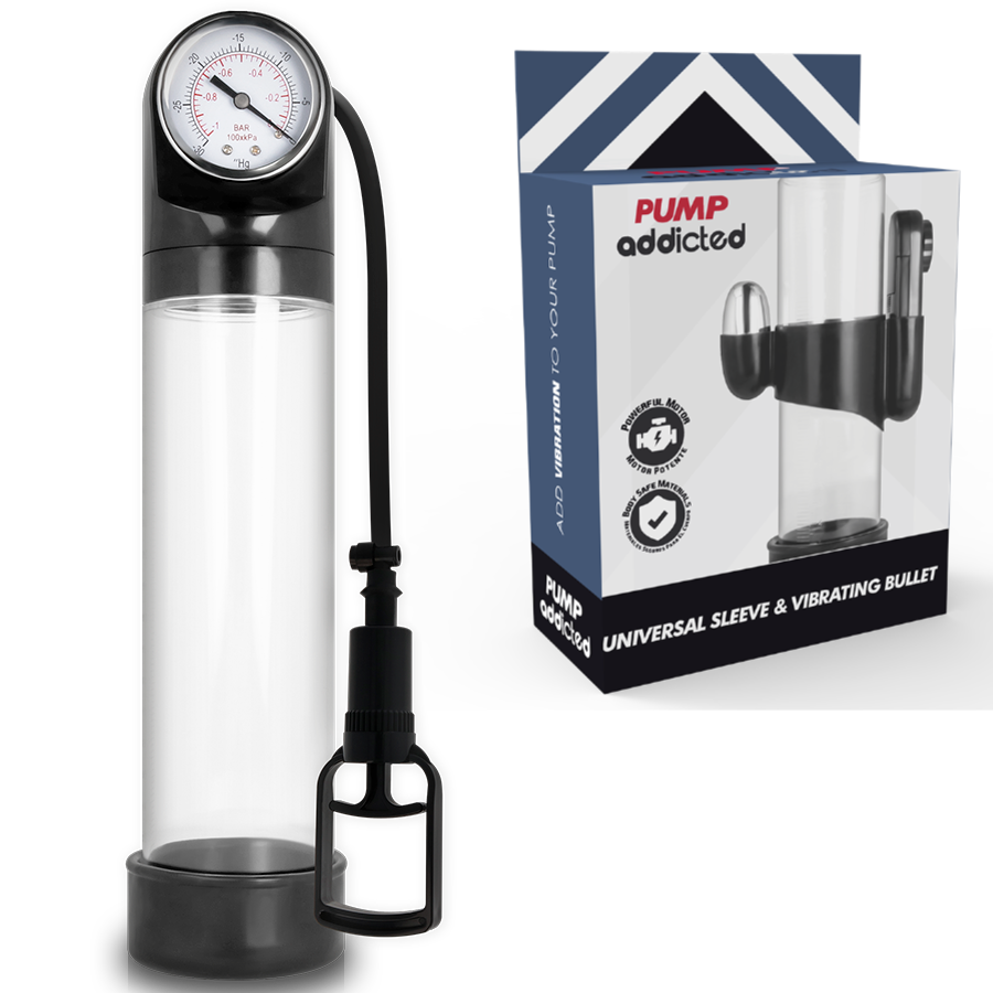 PUMP ADDICTED RX9 Vibrador Transparente