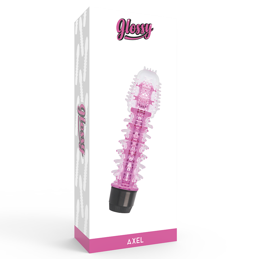 Glossy Axel Vibrator Pink - Vibrador de Diseño Ergonómico