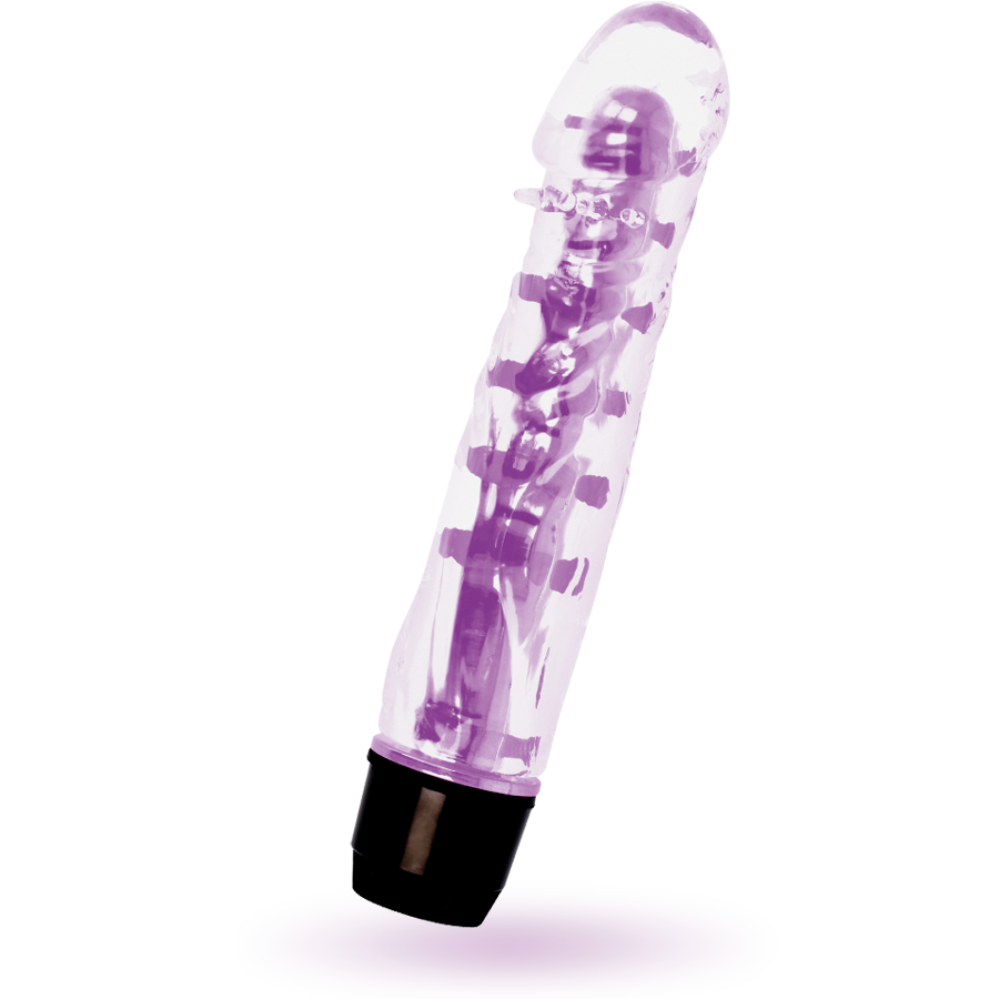 Glossy Lenny Vibrator Purple - Vibrador de Diseño