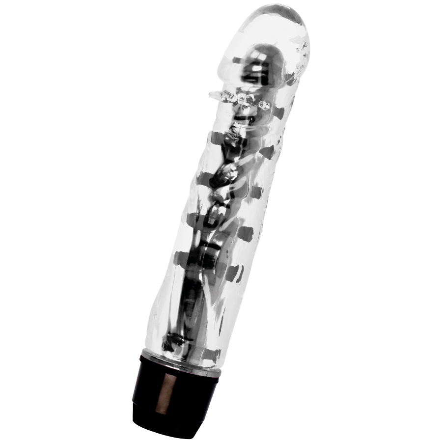 Glossy Lenny Vibrator Black - Vibrador de Diseño Compacto