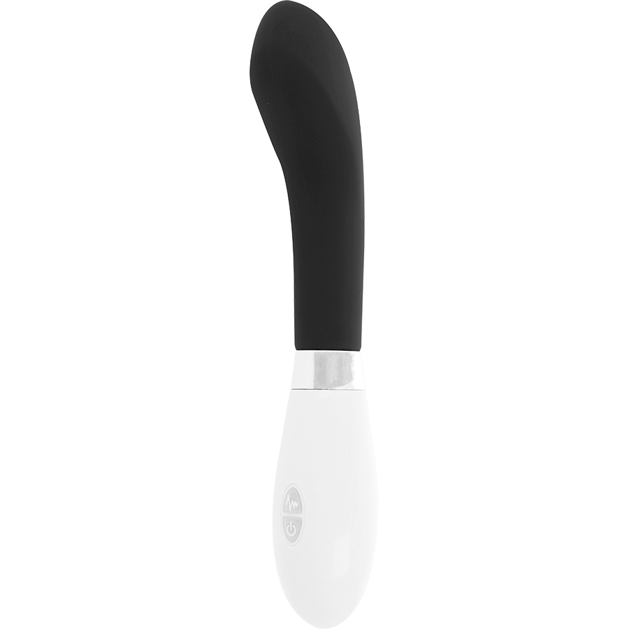 Glossy John Vibrator Black - Vibrador de Diseño Discreto
