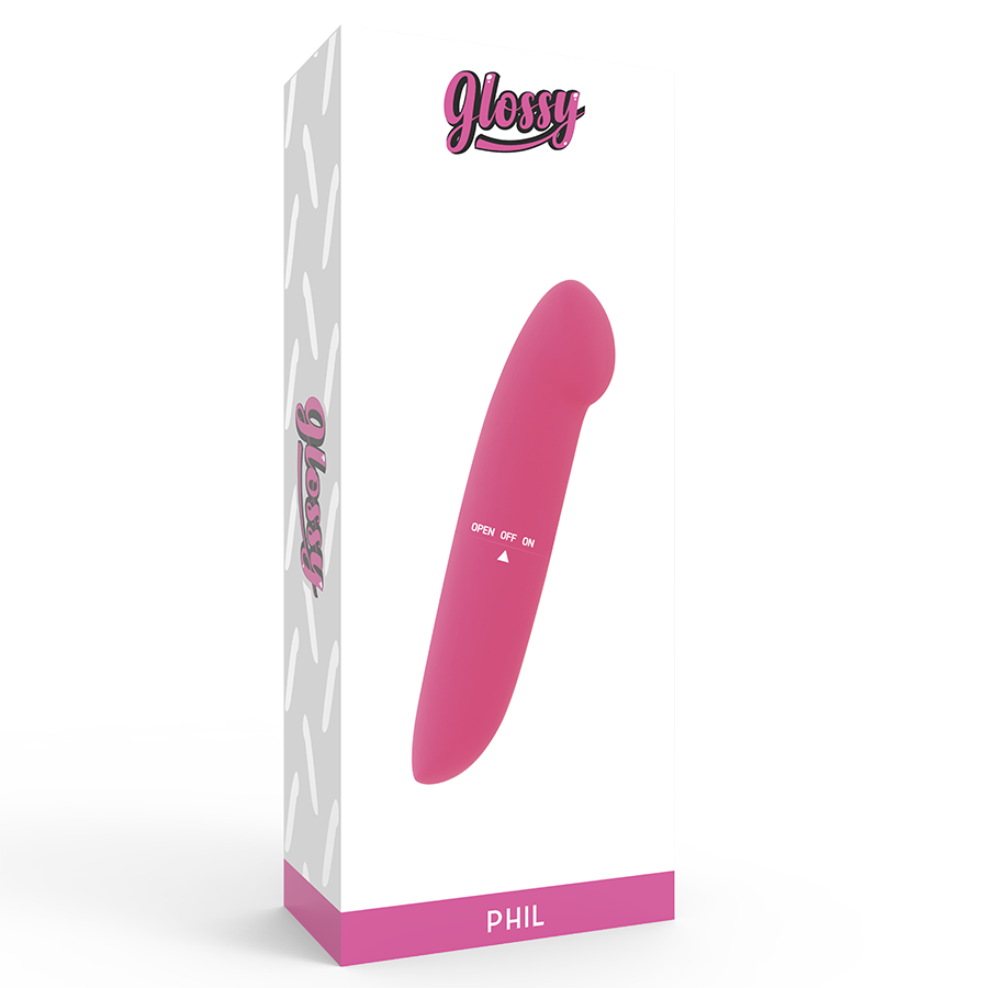 Glossy Vibrador 300g - Estimulador Ergonómico de Silicona