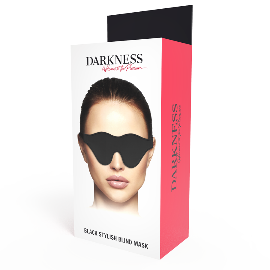 Darkness Black Mask - Máscara de Ojos PVC Ajustable