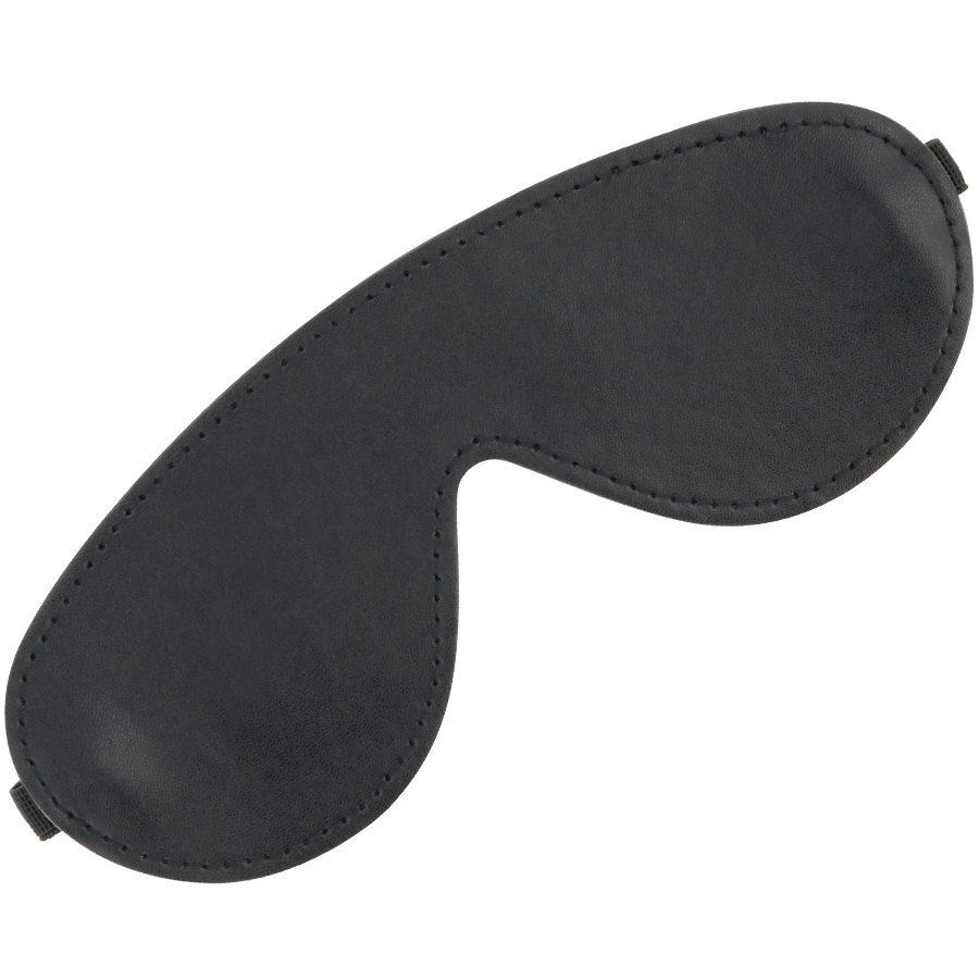 Darkness High Quality Black Mask - Máscara de PVC para Juegos Íntimos