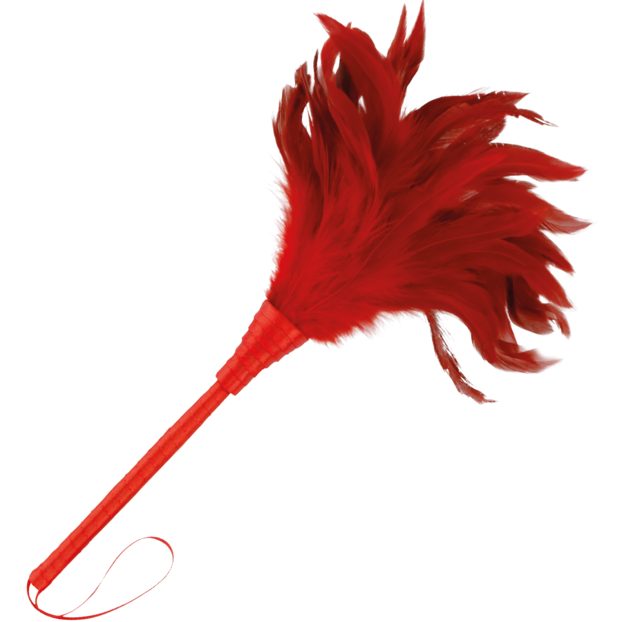 Darkness Red Stimulating Pen 24cm - Pluma BDSM de Estimulación