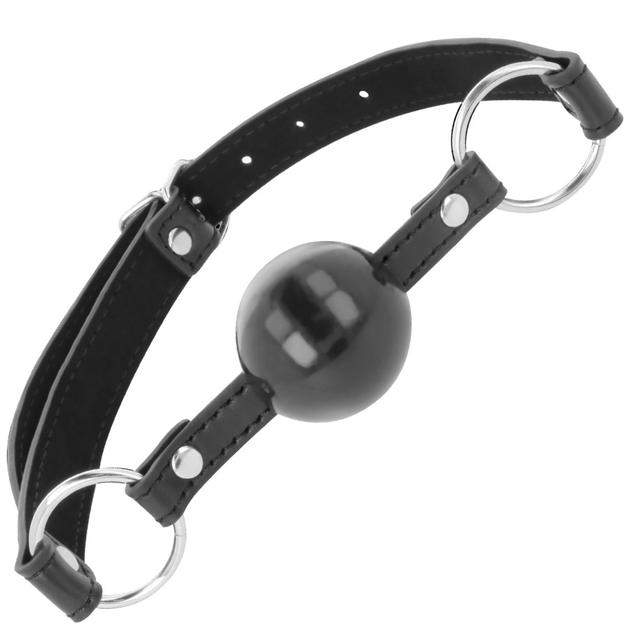 Darkness Black Ball Gag - Mordaza de Bola para Bondage