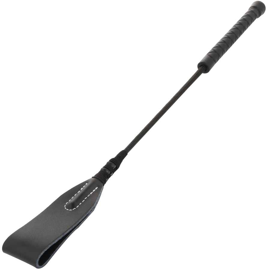 Darkness Fetish Black Whip - Fusta Negra Profesional para SM