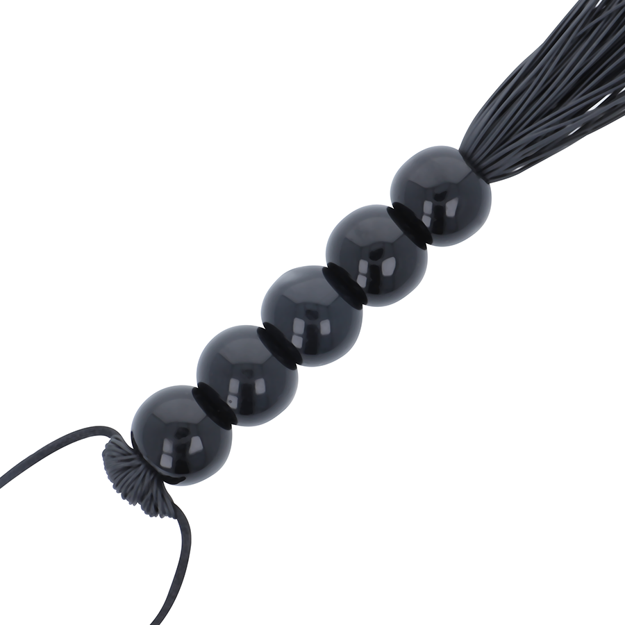 Darkness Thin Black Bondage Whip - Látigo Elegante para Bondage