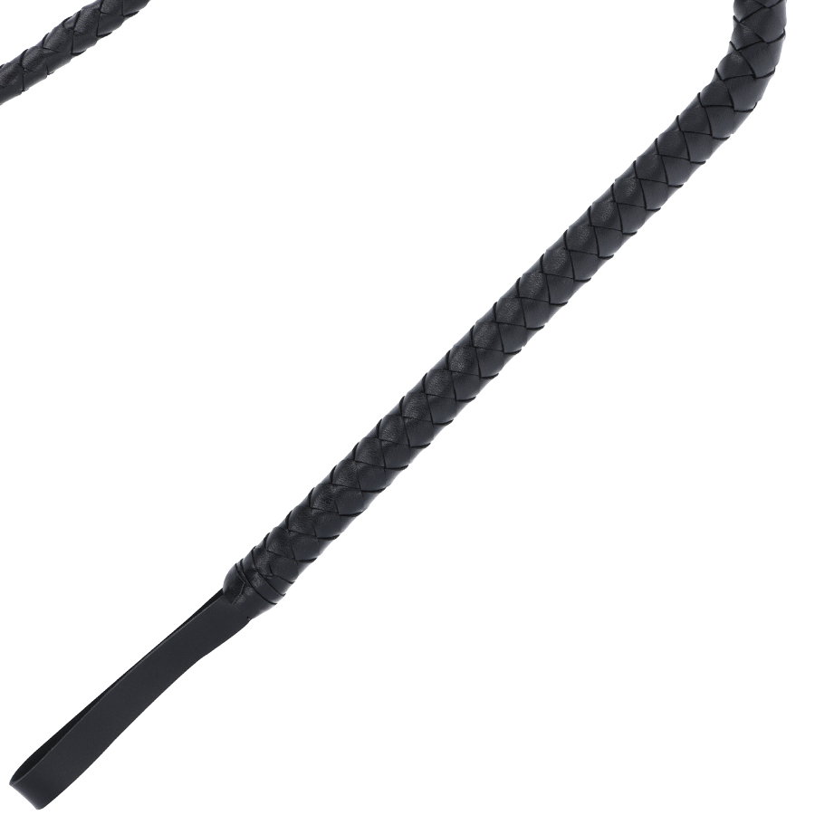 Darkness Black Bondage Whip 210cm - Fusta SM Profesional
