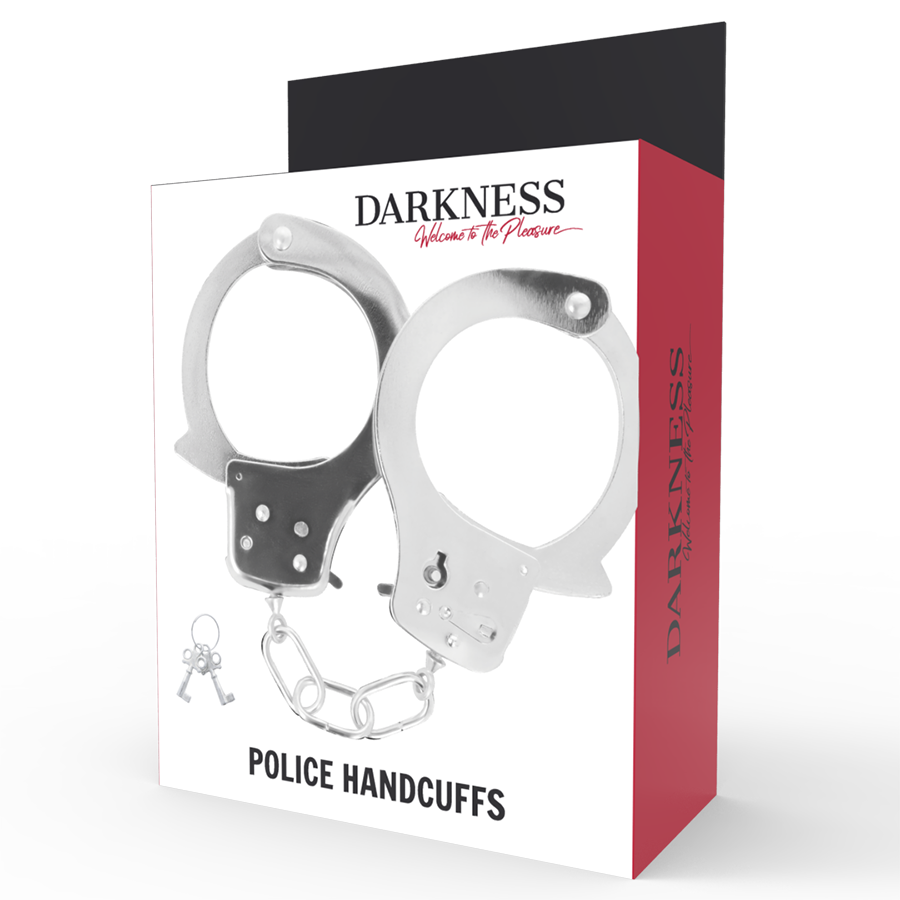 Darkness Metal Handcuffs with Keys - Esposas de Metal