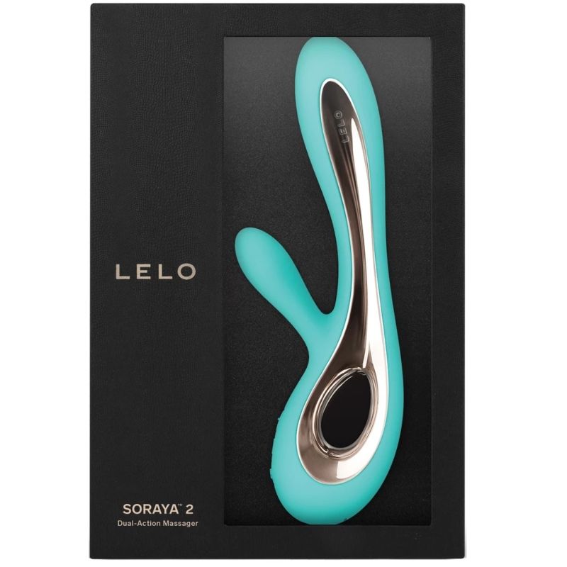 LELO Soraya 2 Rabbit Aqua Green - Vibrador de Diseño