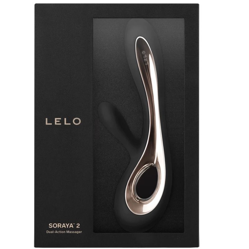LELO Soraya 2 Black - Vibrador Rabbit de Lujo