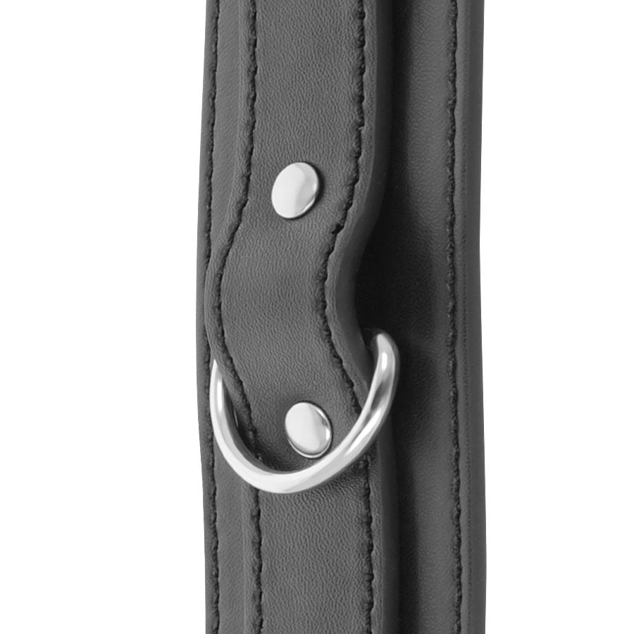 Darkness Black Adjustable Handcuffs with Double Reinforcement Tape