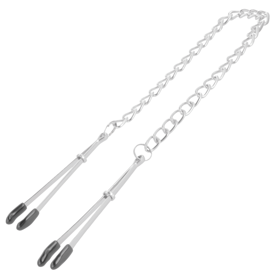 Darkness Adjustable Metal Nipple Clamps - Pinzas Ajustables de Precisión