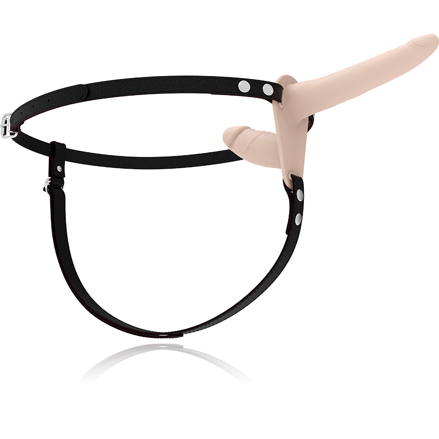 Fetish Submissive Harness - Double Penetration Flesh