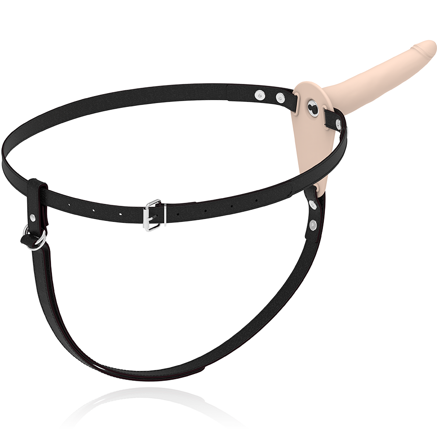 Fetish Submissive Harness - Vibrador de Silicona 15 cm