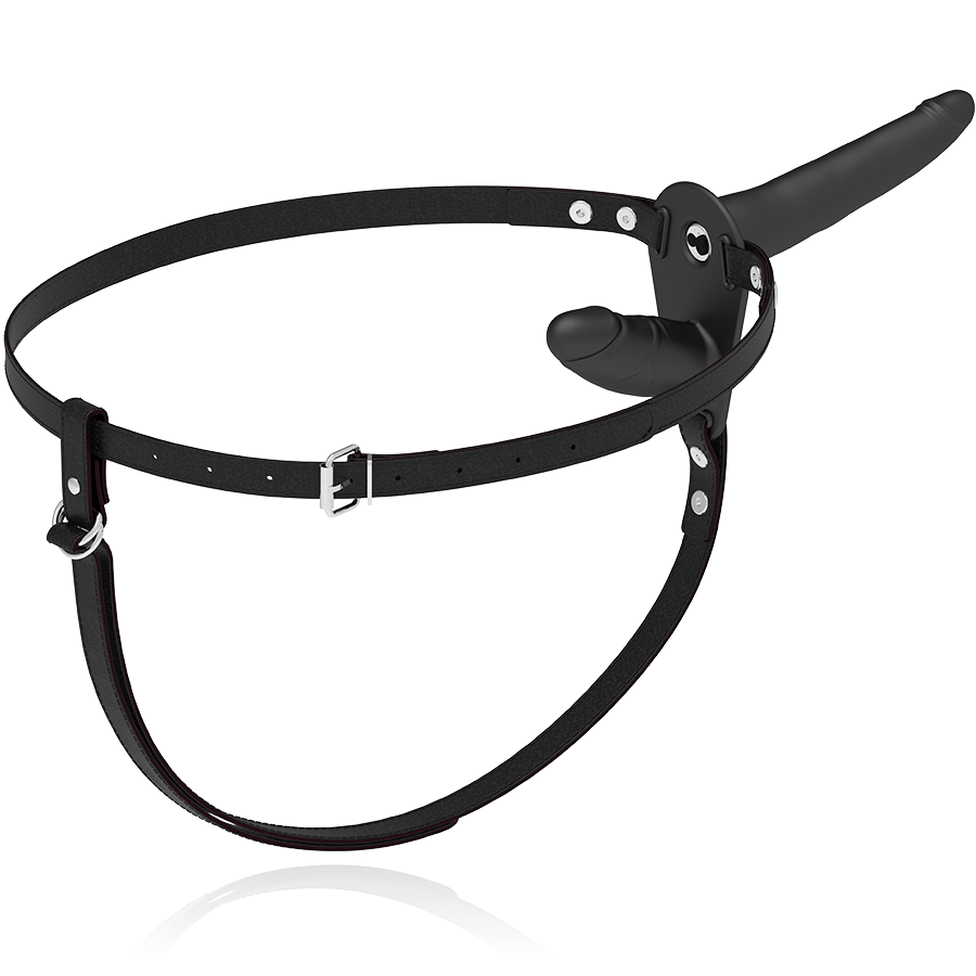 Fetish Submissive Harness - Arnés de Doble Penetración Negro