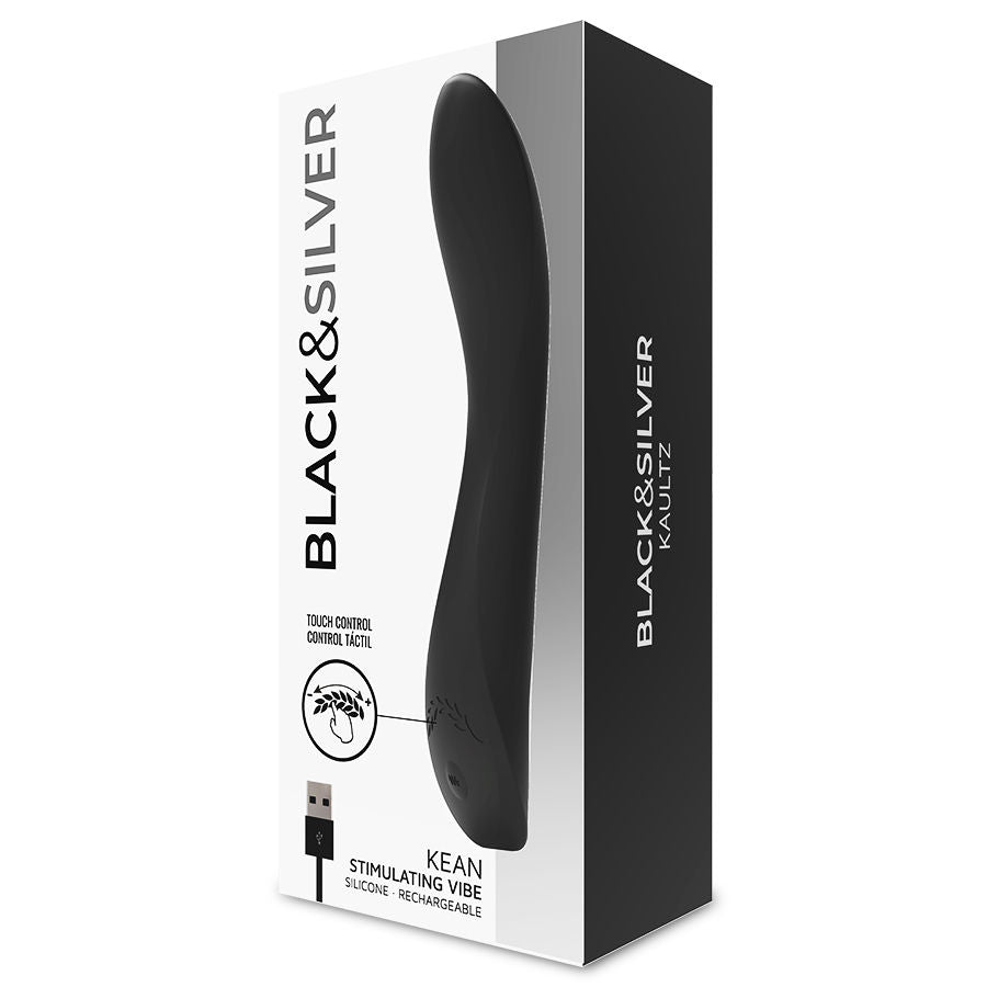 Black&Silver Kean Vibrator Touch Control