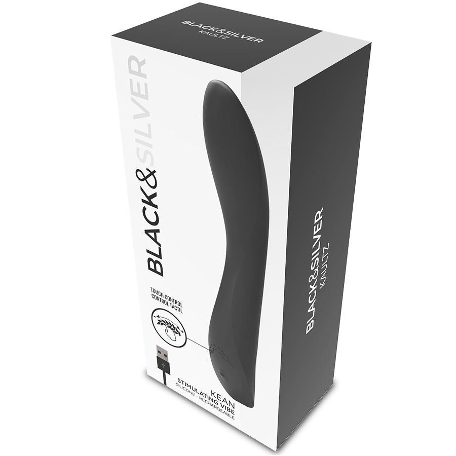 Black&Silver Kean Vibrator Touch Control
