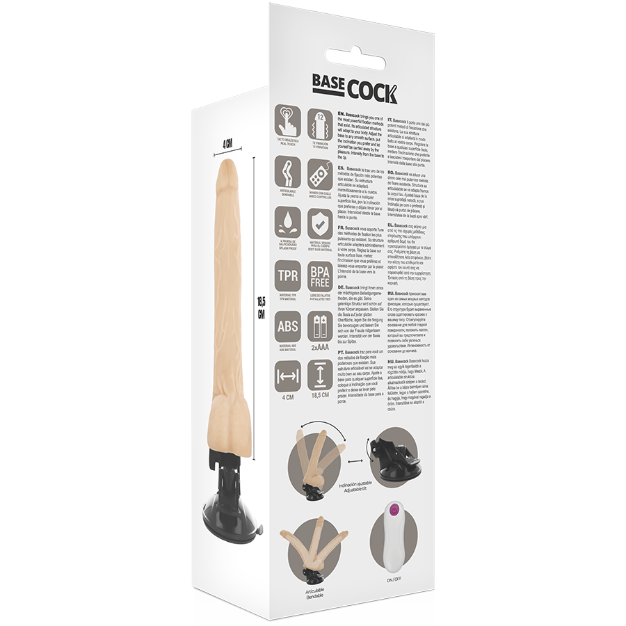 Basecock Articulable con Control Remoto 18.5 cm