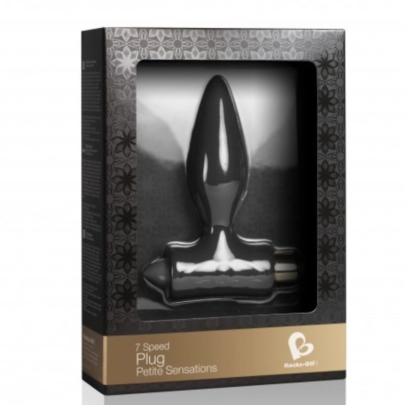 Rocks-Off Petite Sensations - Plug Anal para Principiantes Negro