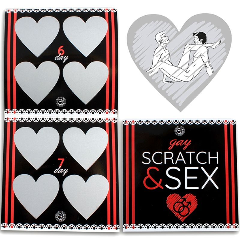 Secretplay Scratch & Sex Gay Couples Game - Juego para Parejas