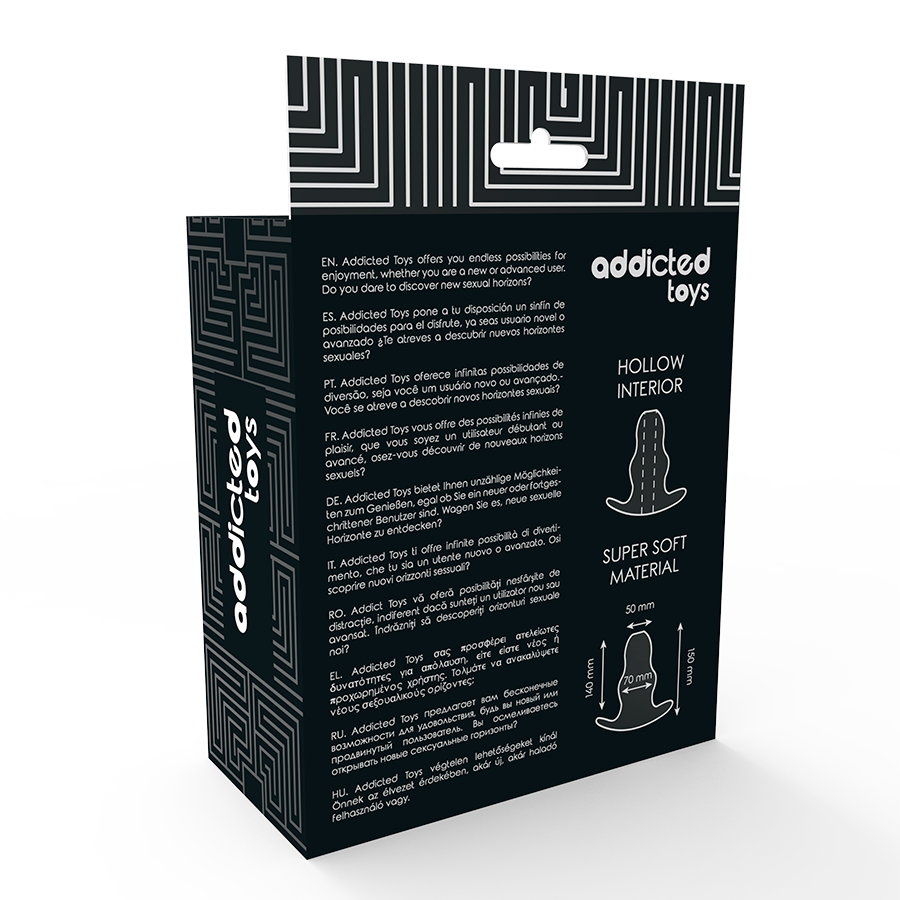 Addicted Toys Large Anal Dilator 15 cm Transparente