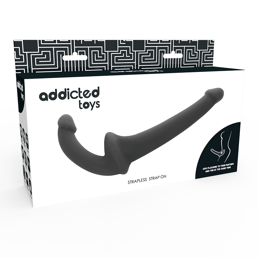 Juguete Sexual Doble Función Silicona Flexible - 18cm y 6.8cm