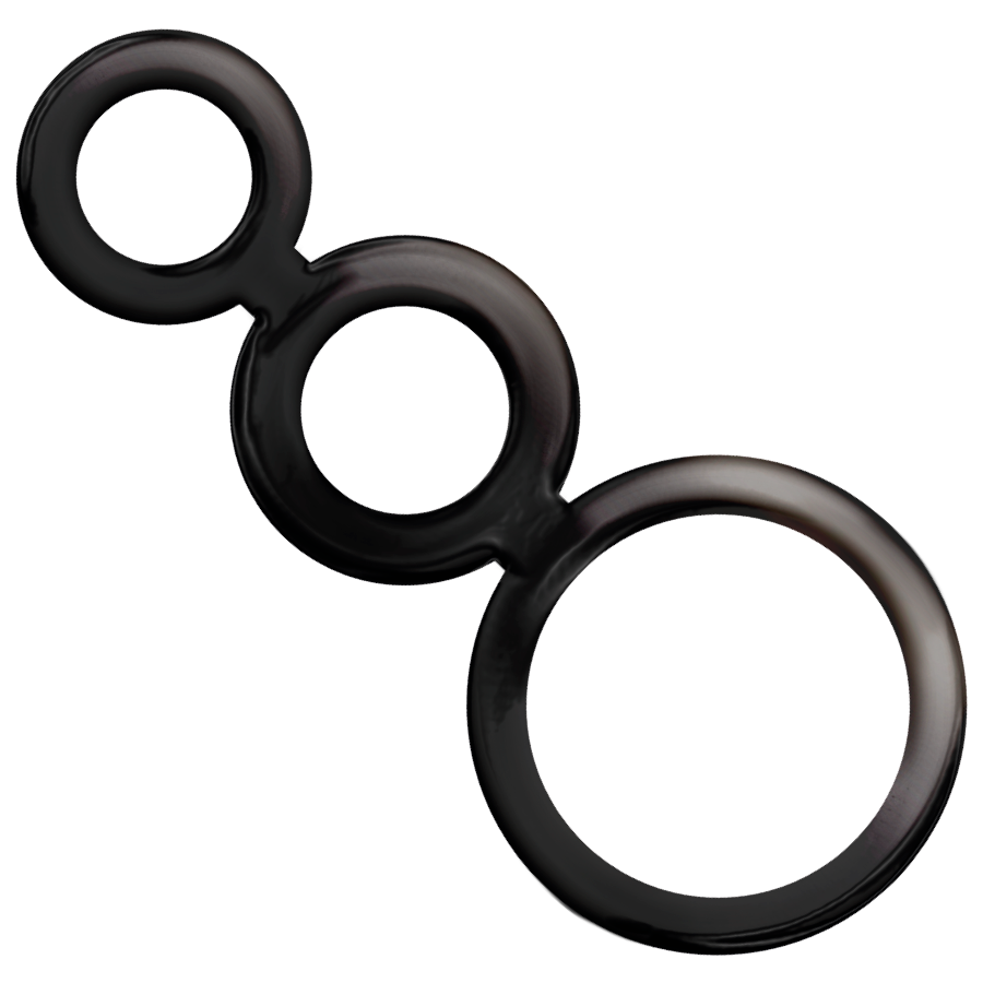 Anillo Peneano Set Smoked - ADDICTED TOYS