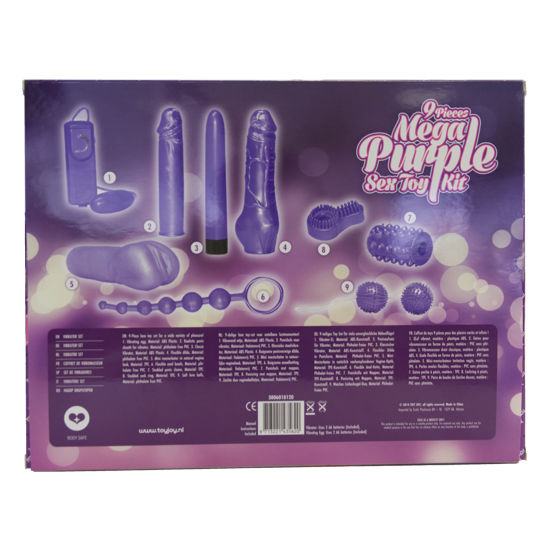 Kit Completo de Juguetes Íntimos Toyjoy Just For You Mega Purple