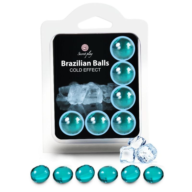 Set 6 Bolas Brasileñas Efecto Frío Secretplay