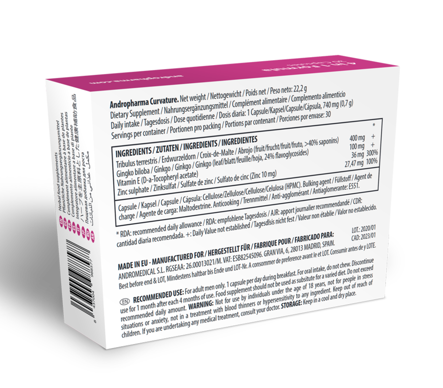 Andropharma Curvature Peyronie Treatment - Andro Medical