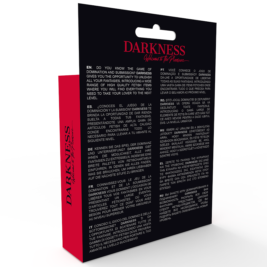Darkness Harness with Hole - Arnés Ajustable Talla Única