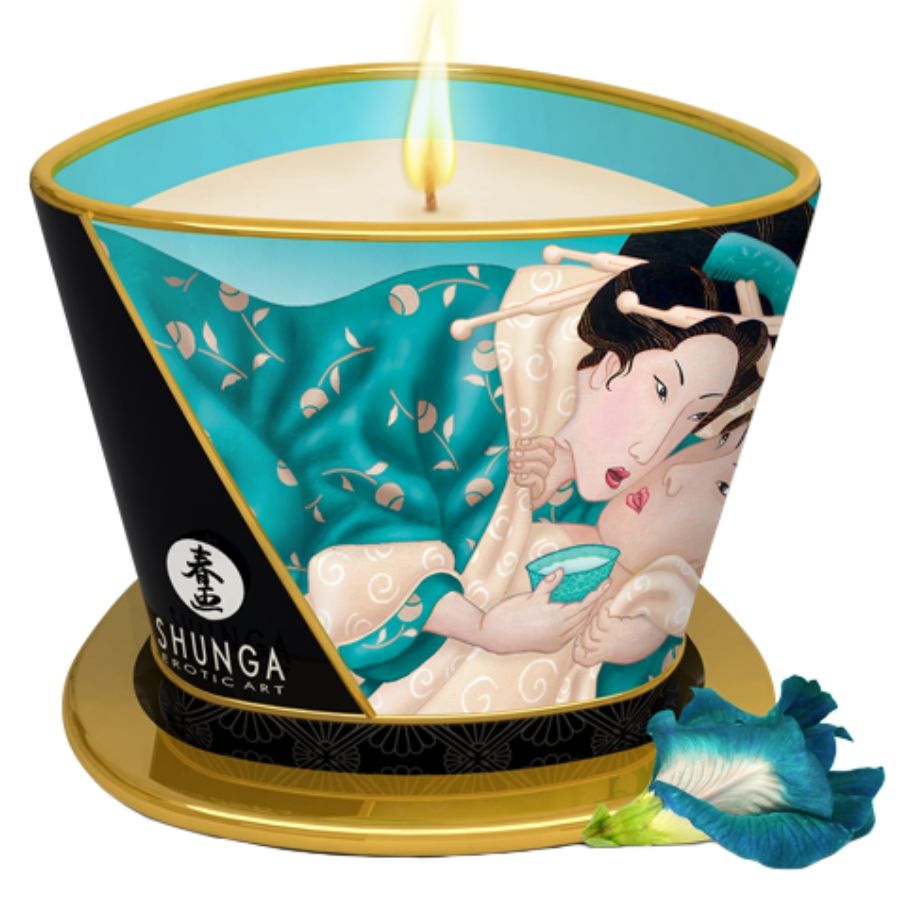 Vela de Masaje Island Blossoms Shunga 170 ml