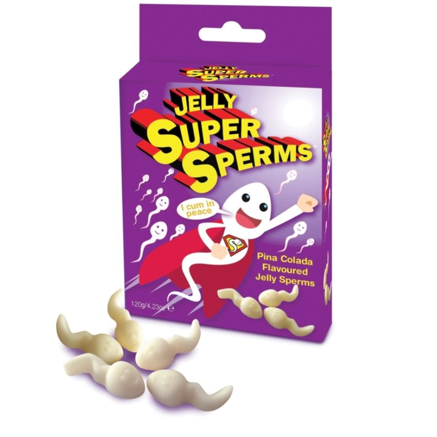 Spencer & Fleetwood Jelly Super Sperm Gummies 120g - Caramelos Divertidos