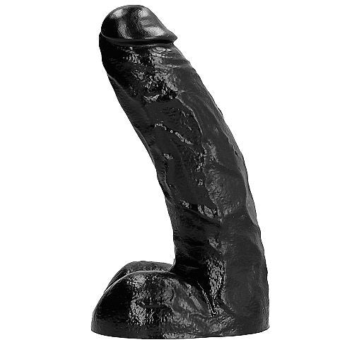 All Black Dong 25,5 cm - Dildo sin Vibración