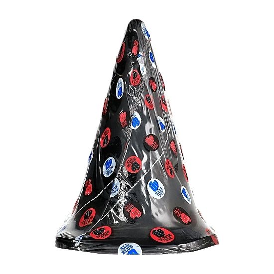 All Black Plug Triangular 30 cm - Diseño Cónico Progresivo