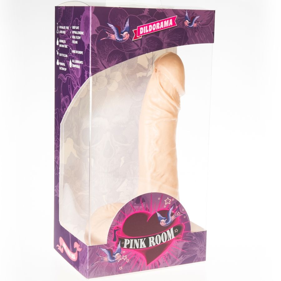 Pink Room Realistic Dildo Flesh 19 cm