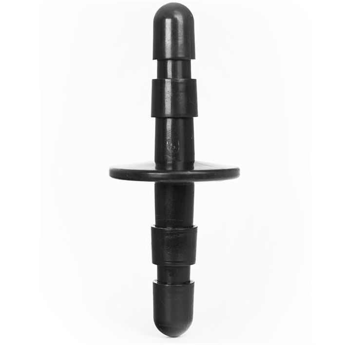 Hung System Double Plug Negro - Sistema Intercambiable 25,5 cm
