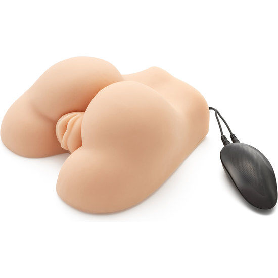 ACT Fat Ass Fucker - Masturbador con Vibrador de Bala Extraíble