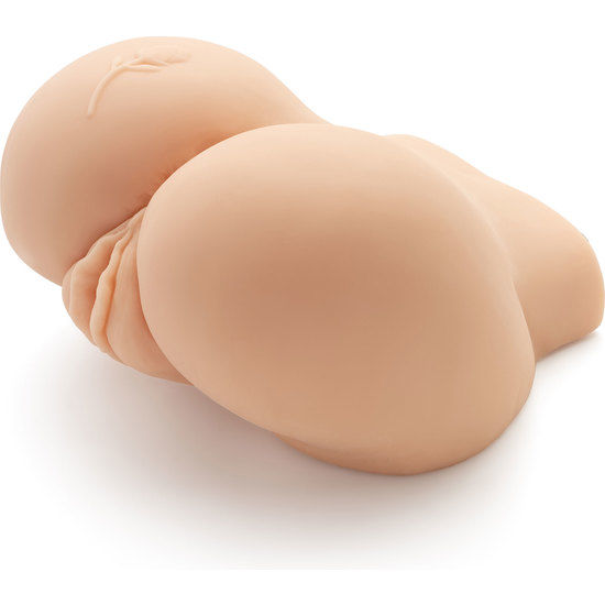ACT Big Ass Masturbador Realista con Vibrador - Doble Canal