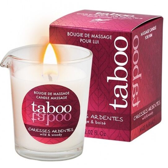 RUF Taboo Massage Candle For Him - Aroma Fern
