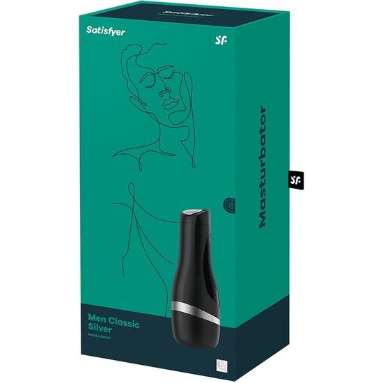 Satisfyer Men Classic Silver - Masturbador