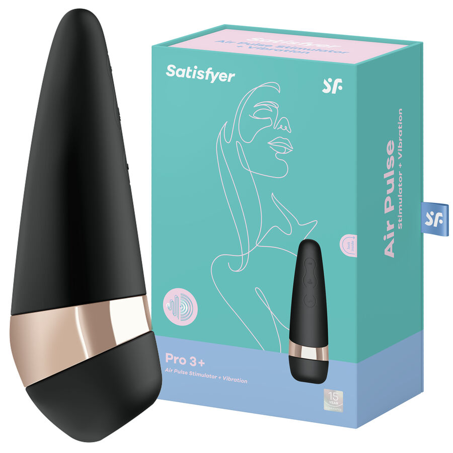 Satisfyer Pro 3 Vibration 2020 Edition - Estimulador de Ondas de Presión