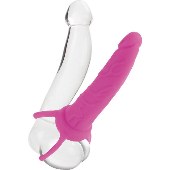 CalExotics Dual Penetrator Pink - Strap-on de Silicona